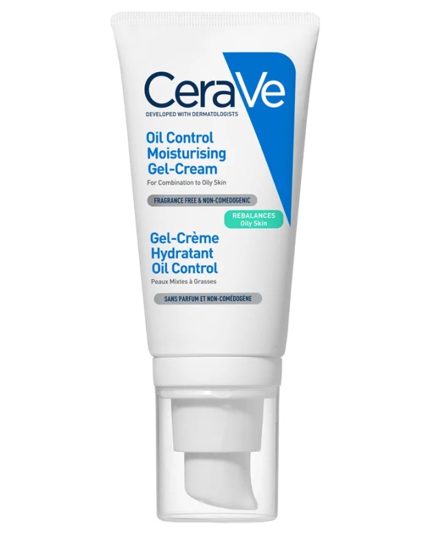 Cerave Oil Control Moisturising Cream Gel 52ml - Ενυδατική Κρέμα Τζελ για Λιπαρό Δέρμα