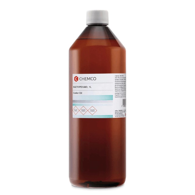 Chemco Castor Oil 1Lt  - Καστορέλαιο Εξευγενισμένο