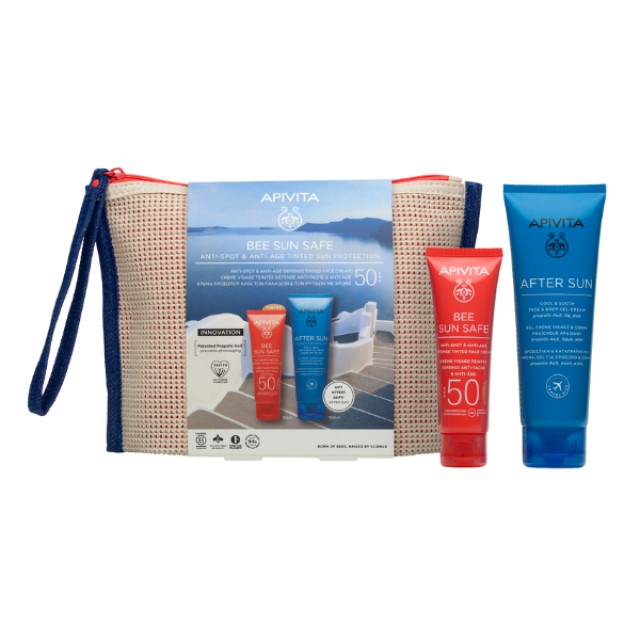 Apivita Promo Anti-Spot & Anti-Age Tinted SPF50 50ml με Δώρο After Sun 100ml