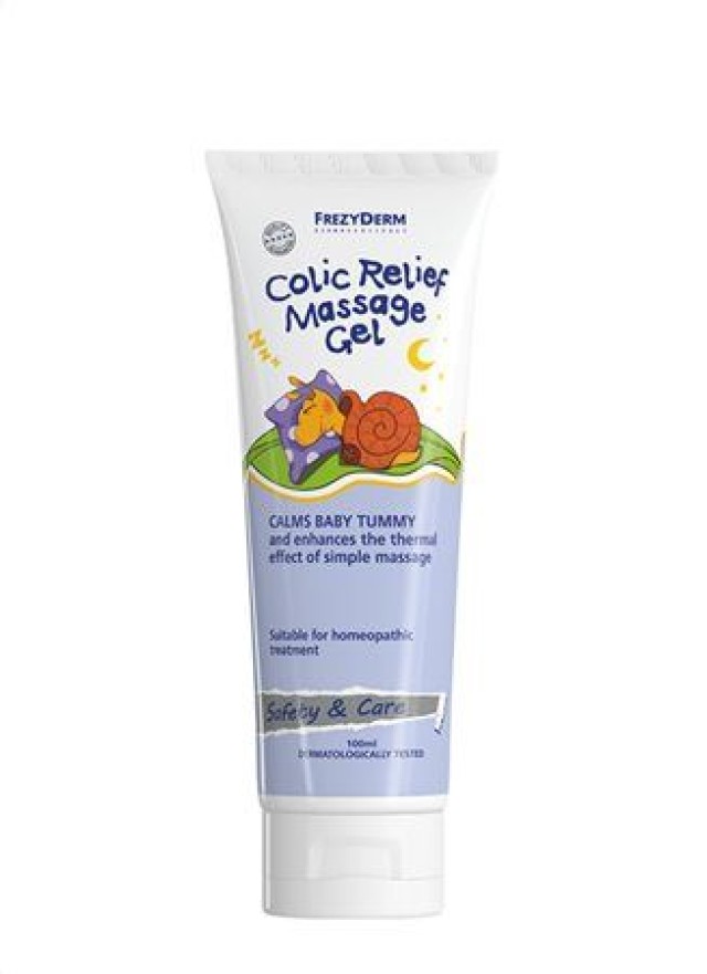 Frezyderm Colic Relief Massage Gel 100ml - Άνυδρη Γέλη Ανακούφισης Βρεφικής Κοιλιακής Περιοχής