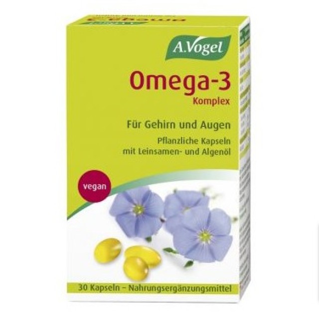 A. Vogel Omega-3 Complex 30 κάψουλες - Συμπλήρωμα Διατροφής Ω-3 λιπαρών οξέων