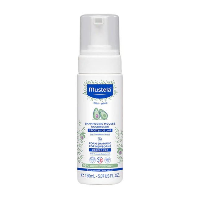 Mustela Foam Shampoo for Newborns 150ml