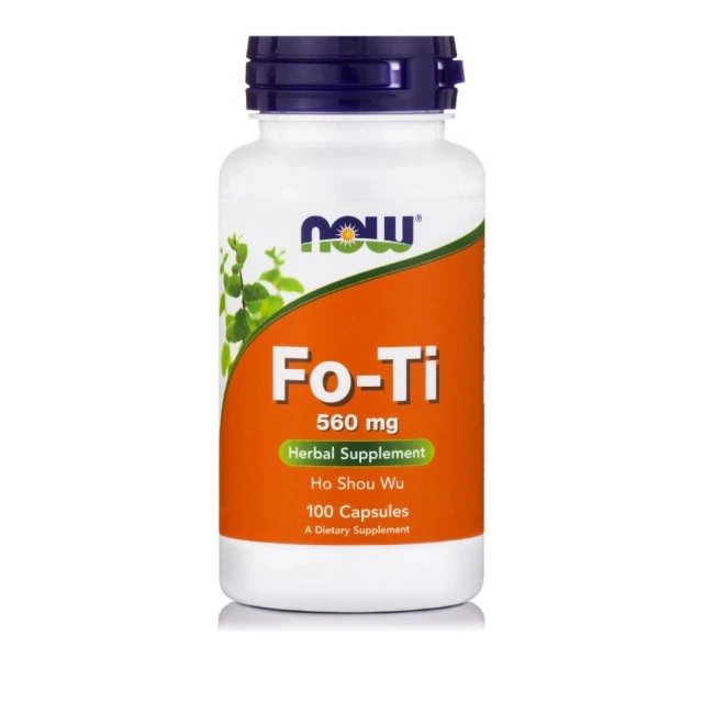 Now Foods Fo-Ti 560mg 100 Φυτικές Κάψουλες