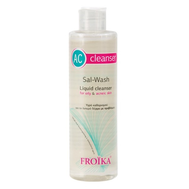 Froika AC Sal-Wash Cleanser 200ml - Καθαρισμός για Λιπαρό με τάση Ακμής Δέρμα