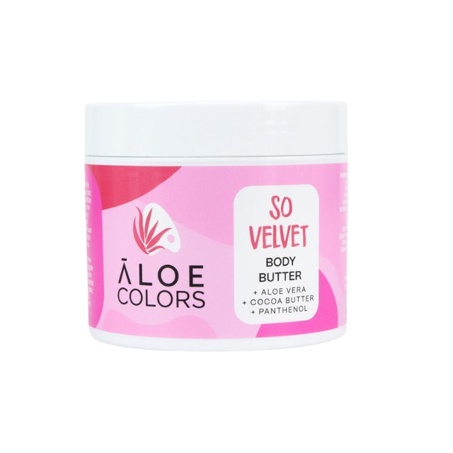 Aloe+ Colors Body Βutter So Velvet 200ml - Βούτυρο σώματος με άρωμα πούδρας