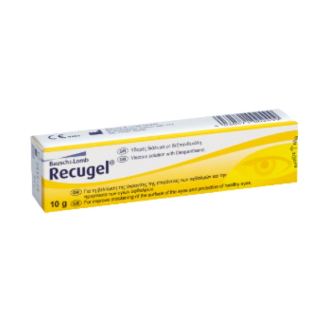 Bausch & Lomb Recugel Eye Gel 10g - Οφθαλμική Γέλη