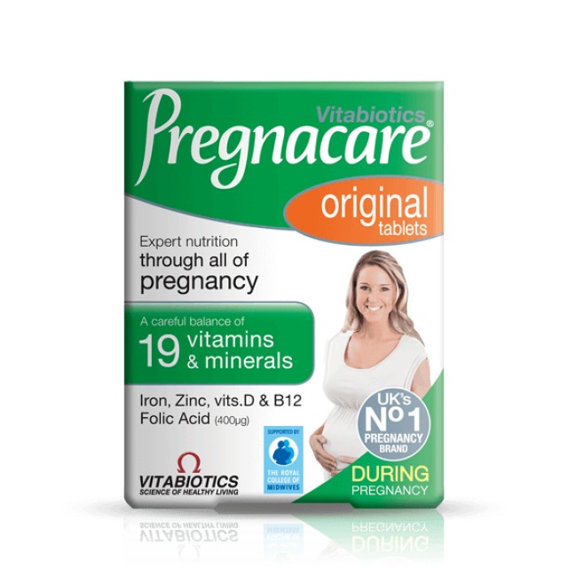 Vitabiotics Pregnacare Original 30caps - Συμπλήρωμα Διατροφής Εγκυμοσύνης
