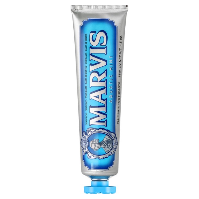 Marvis Toothpaste Aquatic Mint 85ml - Οδοντόκρεμα με Γεύση Μέντα
