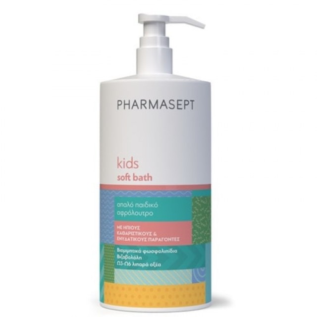 Pharmasept Kids Soft Bath 1lt - Απαλό Παιδικό Αφρόλουτρο