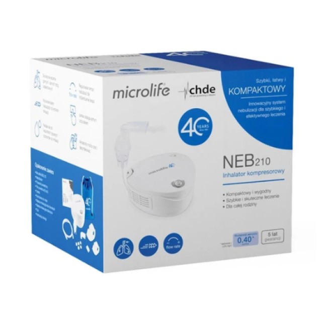 Microlife NEB 210 | Νεφελοποιητής Εισπνοών για Παιδιά & Ενήλικες