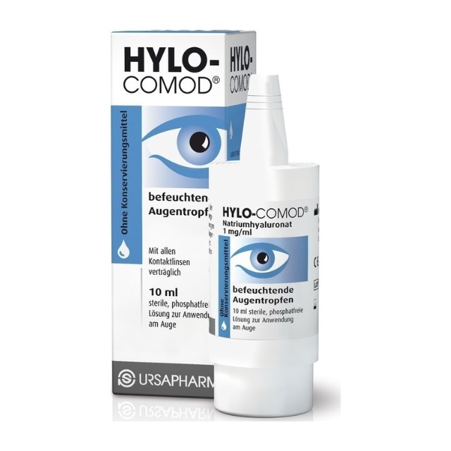 Ursapharm Hylo-Comod – Λιπαντικές Οφθαλμικές Σταγόνες 10ml