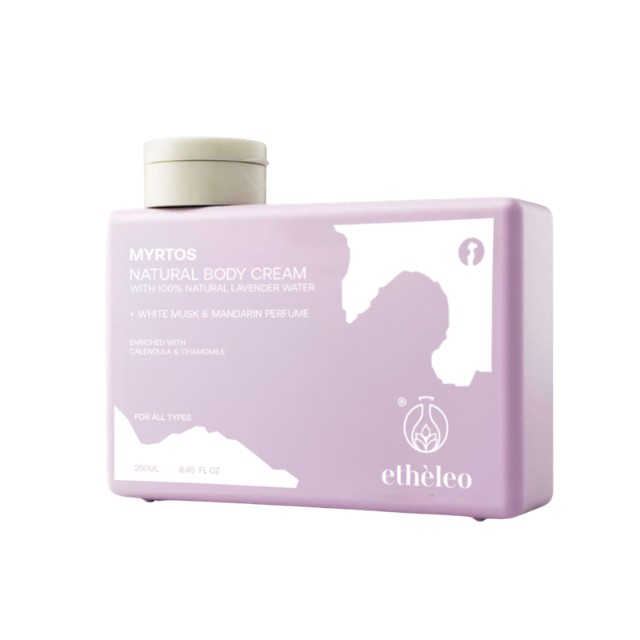 Etheleo Natural Body Cream Myrtos 250ml
