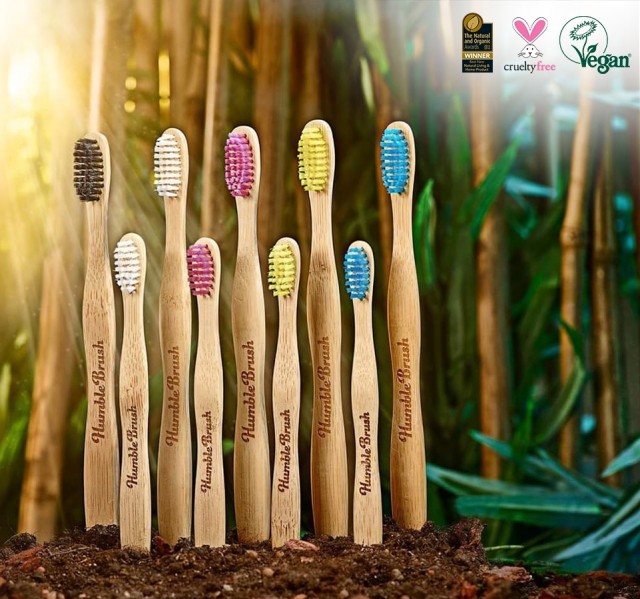 THE HUMBLE CO. Humble Οδοντόβουρτσα Ενηλίκων Bamboo - ΛΕΥΚΟ, ΜΕΤΡΙΑ