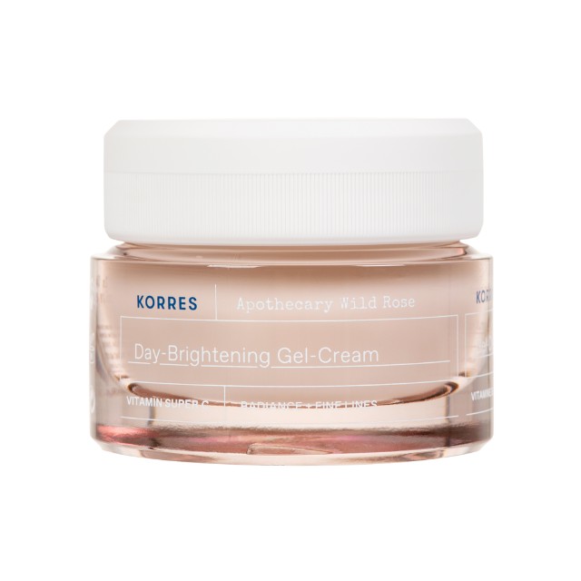 Korres Wild Rose Day Gel Cream 40ml - Κρέµα Ημέρας Άγριο Τριαντάφυλλο Λάμψη & Πρώτες Ρυτίδες