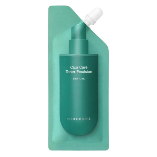 HIDEHERE Cica Care Toner Emulsion 25ml - Καταπραϋντικό Γαλάκτωμα Προσώπου