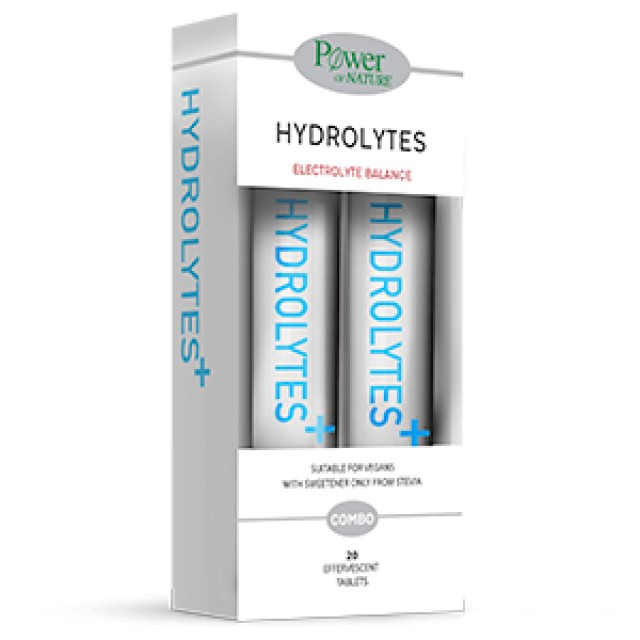Power Health Hydrolytes 20tabs + 20tabs – Hλεκτρολύτες για Ενέργεια  