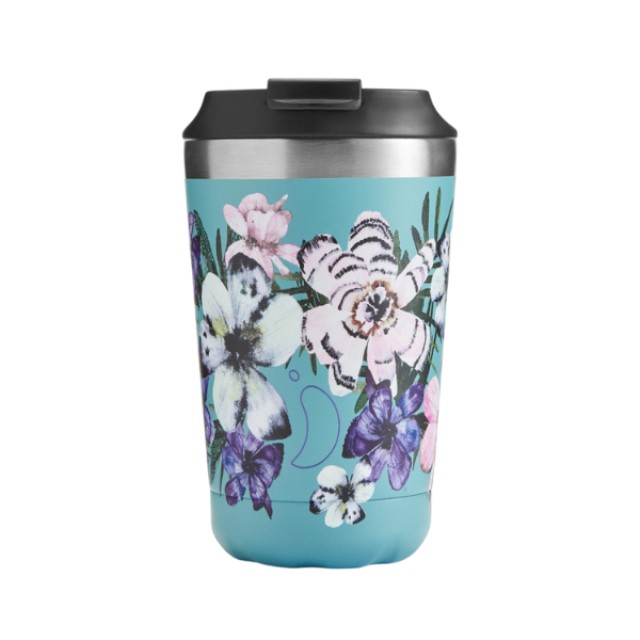 Chillys Original Coffee Cup Feathered Florals 340ml