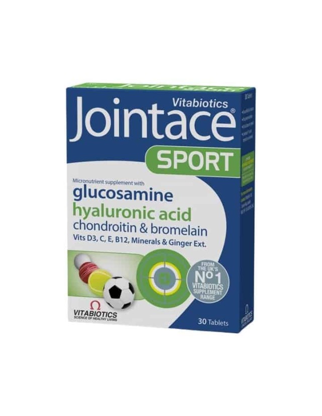 Vitabiotics Jointace Sport – Συμπλήρωμα διατροφής για δραστήρια άτομα 30 Ταμπλέτες