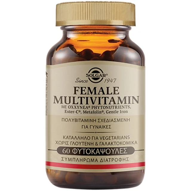 Solgar Female Multivitamin 60 vegetarian capsules