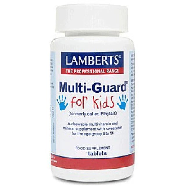 Lamberts Multi-Guard For Kids 30 Ταμπλέτες - Πολυβιταμινούχα Φόρμουλα για Παιδιά 4-14 Ετών