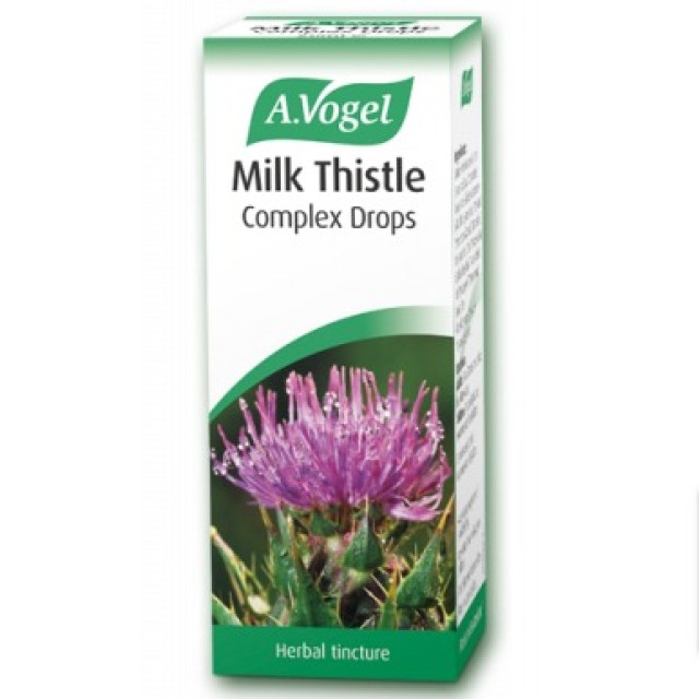 A. Vogel Milk Thistle Complex Drops 50ml - Φυτικό Αποτοξινωτικό του Ήπατος