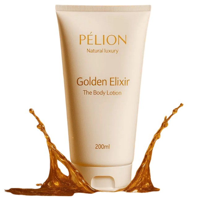 P For Pelion Body Lotion Golden Elixir 200ml - Βελούδινη Κρέμα σώματος