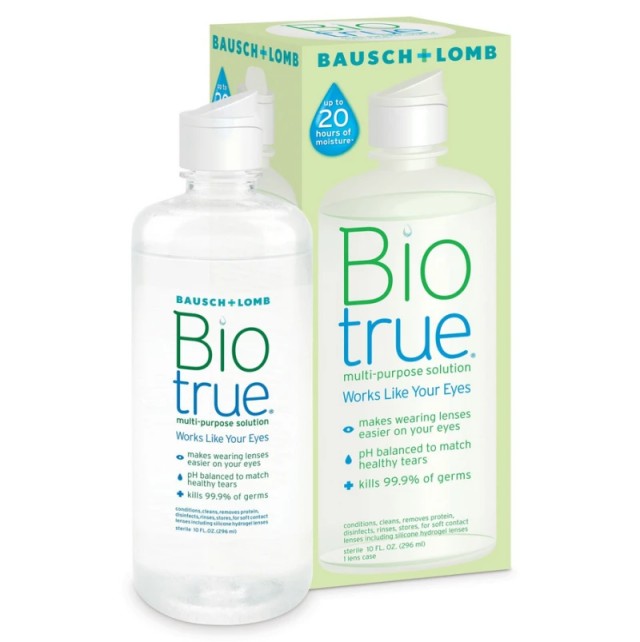 Bausch & Lomb BioTrue 300ml +60ml ΔΩΡΟ - Υγρό Φακών Επαφής Πολλαπλών Χρήσεων