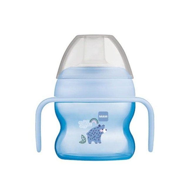 MAM Starter Cup Ιδανικό Πρώτο Ποτηράκι 4+ Μηνών Αγόρι 150ml