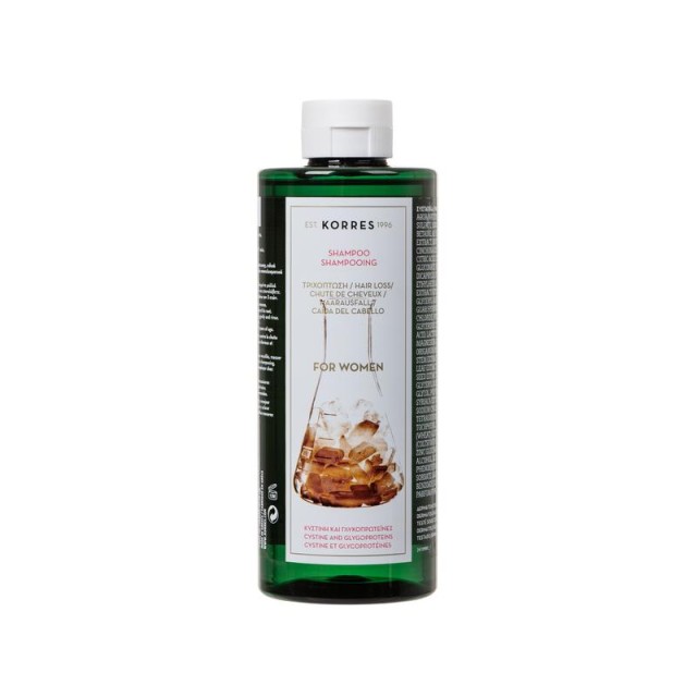 Korres Hair Loss Shampoo For Women 400ml - Σαμπουάν Κατά Της Τριχόπτωσης Για Γυναίκες