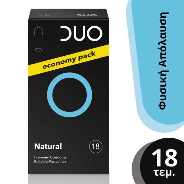 Duo Natural Προφυλακτικά 18 τεμάχια