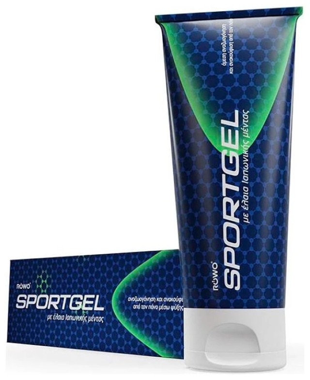 Euromed SportGel 100ml - Ψυχρή Αλοιφή με Έλαια Ιαπωνικής Μέντας