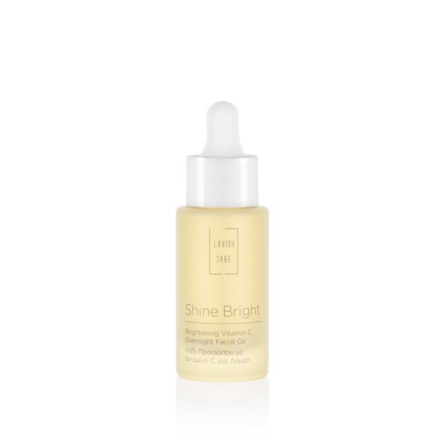 Lavish Care Shine Bright Brightening Vitamin C Overnight Facial Oil 30ml - Ενυδατικό Έλαιο Προσώπου