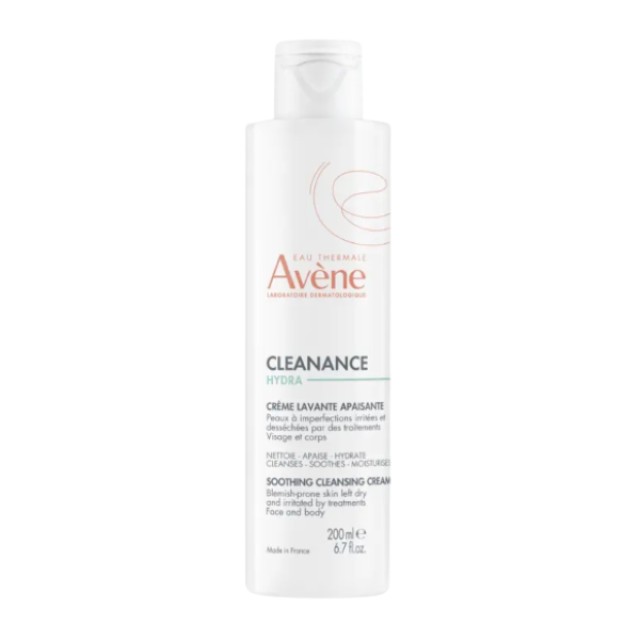 Avene Cleanance Hydra 200ml - Καταπραϋντική Κρέμα Καθαρισμού