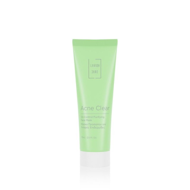 Lavish Care Acne Clear Oil Control Purifying Face Mask 75ml - Καταπραϋντική Μάσκα Προσώπου