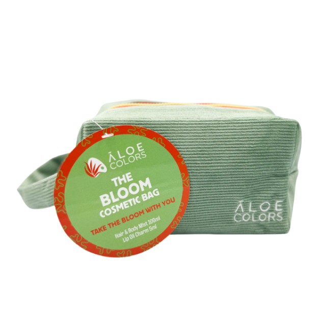 Aloe Colors The Bloom Bag Hair-Body Mist 100ml & Lip Oil Charm 5ml