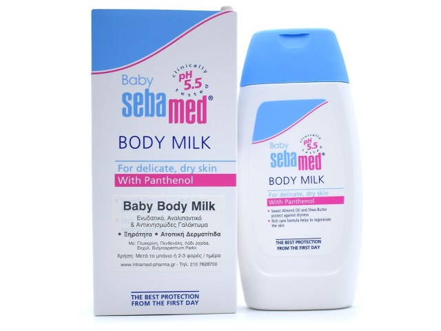 Sebamed Baby Body Milk 200ml - Βρεφικό Γαλάκτωμα Προσώπου & Σώματος