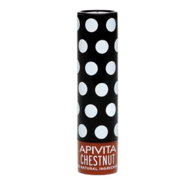 Apivita Lip Care Balm 4,4g Chestnut Κάστανο