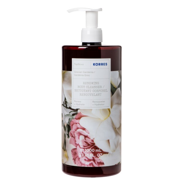 Korres Gardenia Shower Gel 1000ml - Αφρόλουτρο Γαρδένια
