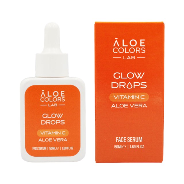Aloe Colors Face Serum Glow Drops Vit C 50ml