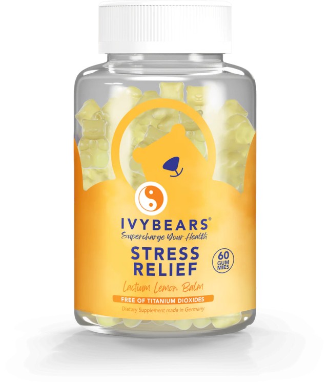 Ivybears Stress Relief 60 Ζελεδάκια - Συμπλήρωμα Διατροφής για την Ψυχική Υγεία
