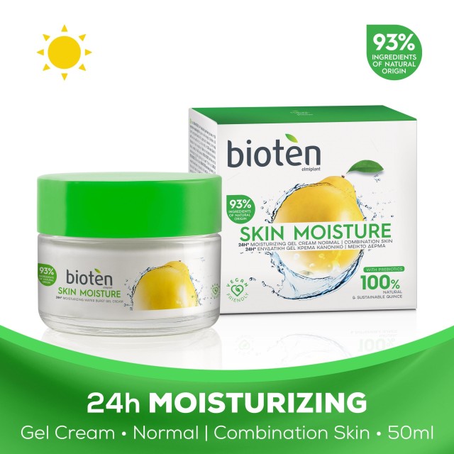 Bioten Day Cream Skin Moisture Normal Skin 50ml - Ενυδατική κρέμα προσώπου για Κανονικό & Μεικτό δέρμα