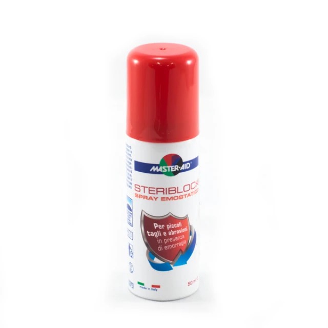 Master Aid Steriblock Spray Emostatico 50ml – Αιμοστατικό Σπρέυ