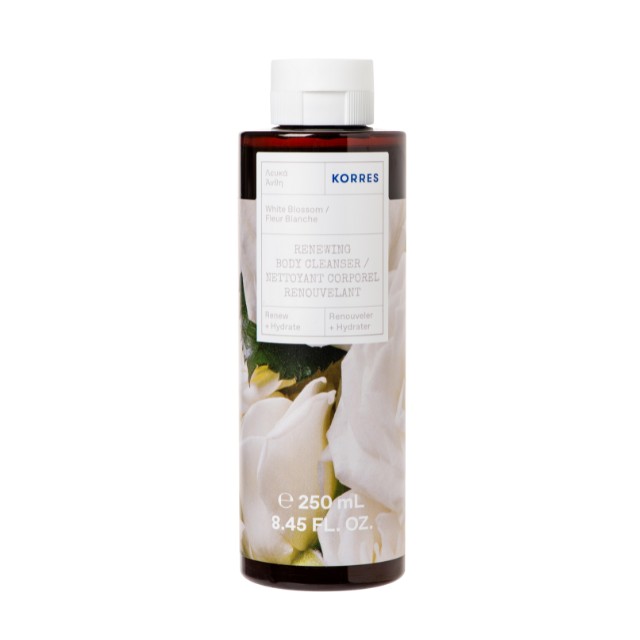 Korres White Blossom Shower Gel 250ml - Αφρόλουτρο Λευκά Άνθη