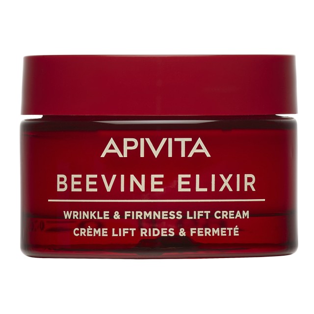 Apivita Beevine Elixir Wrinkle & Firmness Lift Cream Light 50ml - Αντιρυτιδική Κρέμα για Σύσφιξη & Lifting Ελαφριάς Υφής