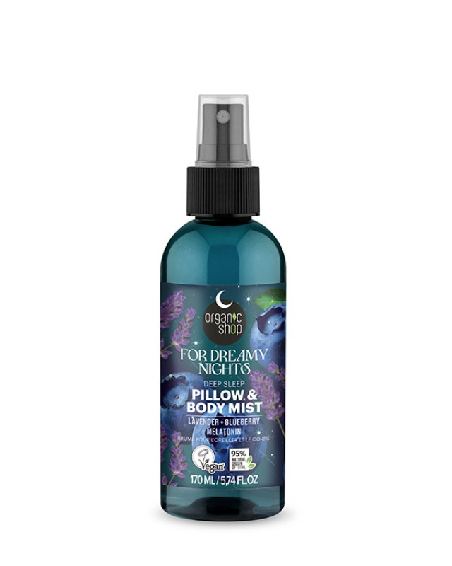 Natura Siberica Dreamy Night Pillow & Body Mist 170ml - Χαλαρωτικό Mist Σώματος & Μαξιλαριού