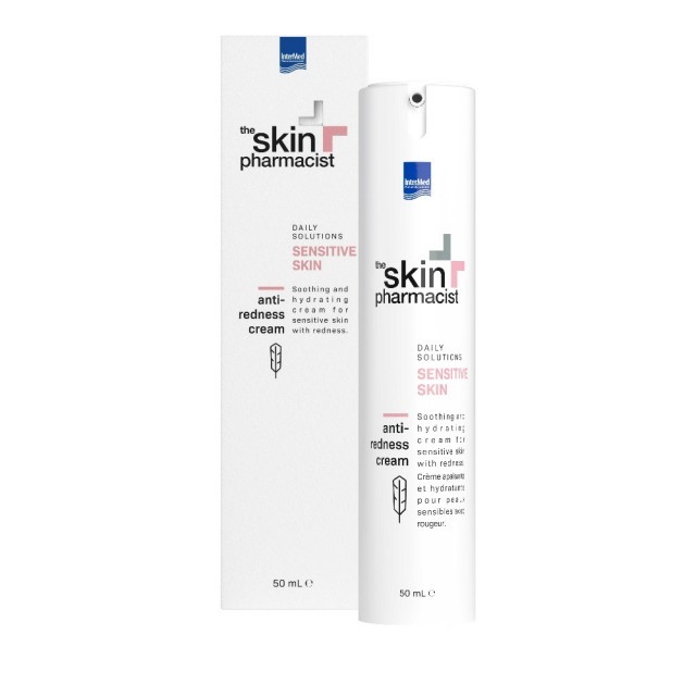 Intermed The Skin Pharmacist Sensitive Skin Anti Redness Cream 50ml - Καταπραϋντική Κρέμα Προσώπου Κατά της Ερυθρότητας