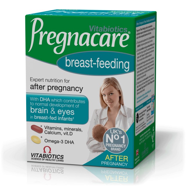 Vitabiotics Pregnacare Breast Feeding – Συμπλήρωμα Διατροφής Θηλασμού 56 Ταμπλέτες και 28 Κάψουλες
