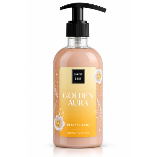 Lavish Care Golden Aura Body Lotion - Κρέμα Σώματος & Χεριών 300ml