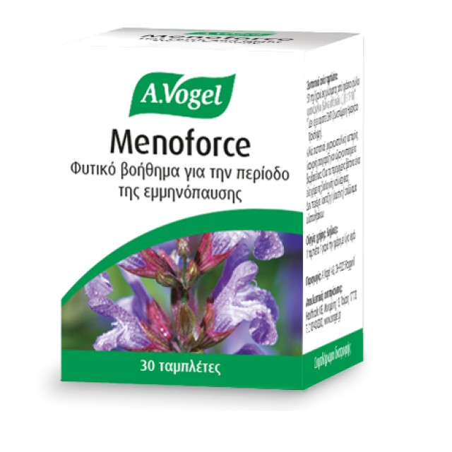 A. Vogel Menoforce 30 ταμπλέτες – Φυτικό Συμπλήρωμα Διατροφής Εμμηνόπαυσης & Ορμονικών Μεταβολών