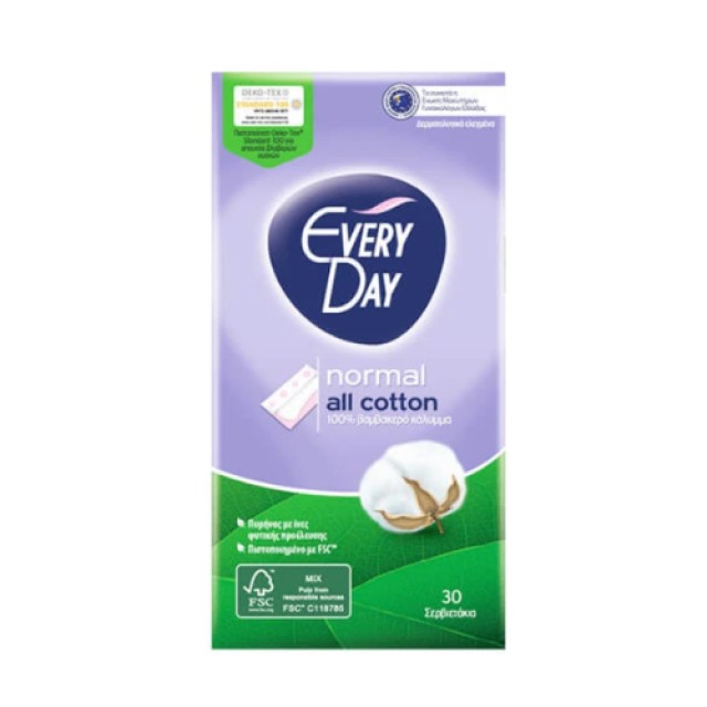 EVERYDAY Normal Cotton Σερβιετάκια 30 τεμάχια